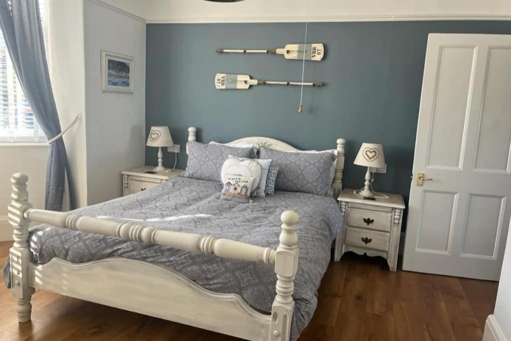 Blue Anchor House - Seaview, Hot Tub Apartments Extérieur photo